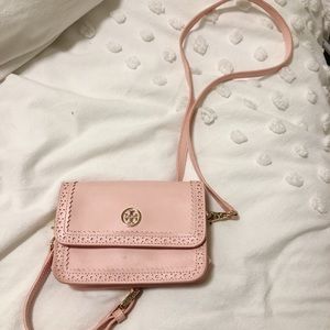 Pink Tory Burch crossbody